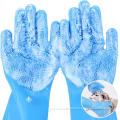 high density teeth heat resistant cat bath gloves,